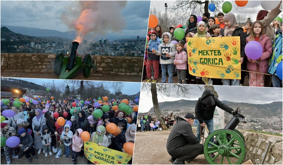 Pucnjem topa sa sarajevske Žute tabije najavljen početak mjeseca